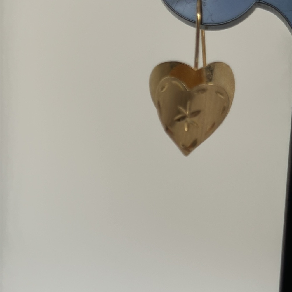 14k real solid gold earnings - Picture 5 of 9